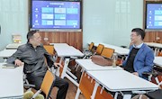 王龙锋处长率队赴湖南大学考察学习智慧教室建设与应用