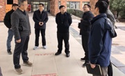 副校长陈玉华带队检查新学期开学教学准备工作